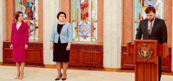 Ministrul Alaiba la o săptămână după ce a depus jurământul: Timpul a trecut repede