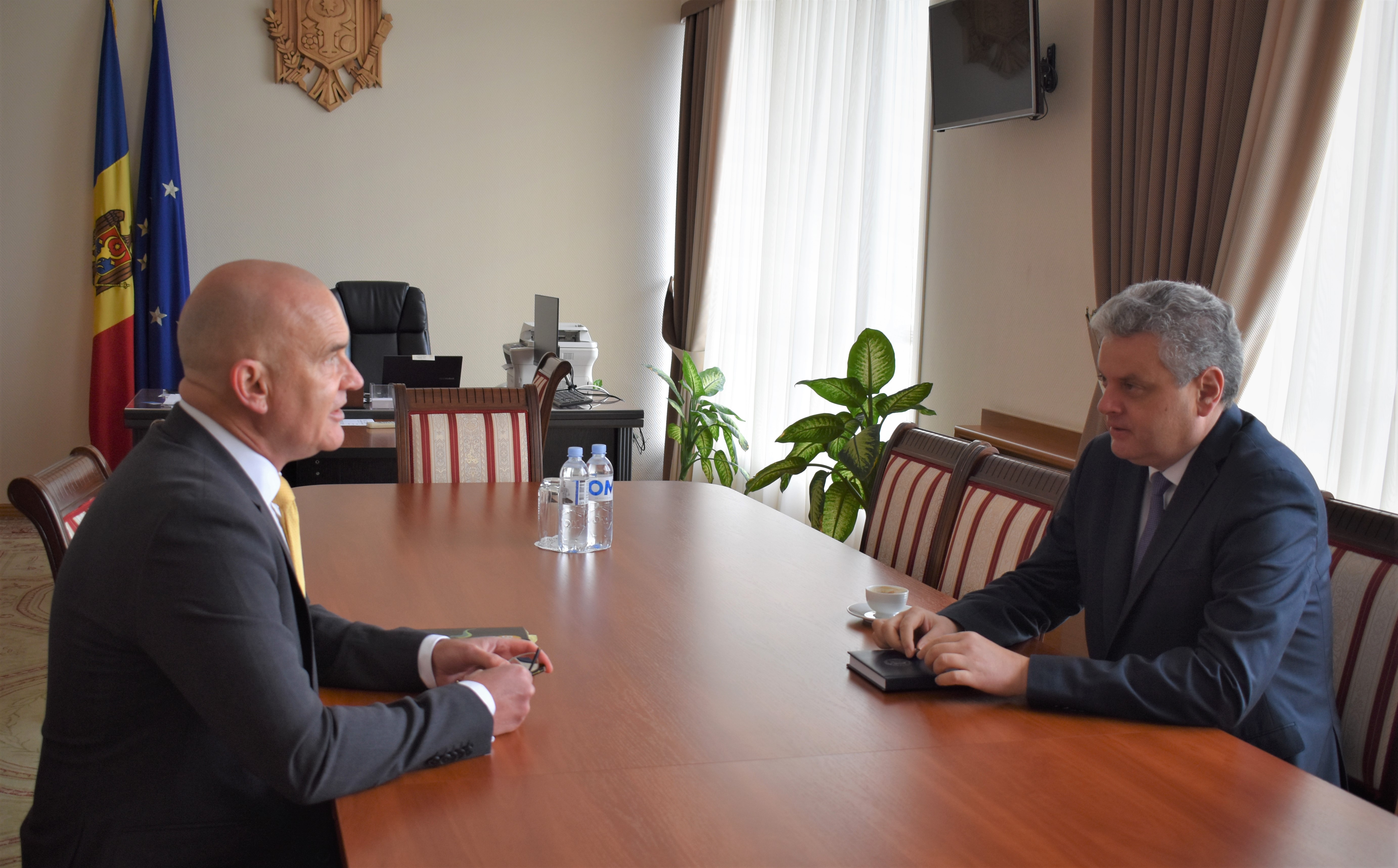 Aspecte ale dosarului transnistrean discutate de Oleg Serebrian și Ambasadorul Australiei