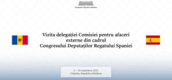 Un grup de parlamentari spanioli efectuează o vizită în Republica Moldova