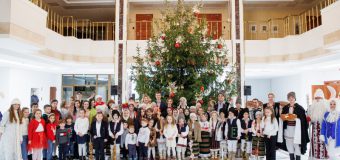 Președinția a inaugurat pomul de Crăciun și deschide ușile pentru cei care vor să-l vadă