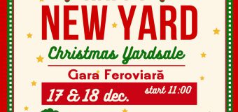 Christmas Yardsale se va desfășura la Gara Feroviară din Chișinău. Detalii