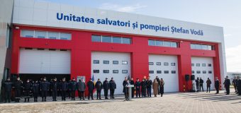A fost inaugurată o nouă stație de pompieri la Ștefan Vodă