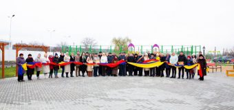 Scuarul Unirea a fost dat în exploatare la Sîngerei