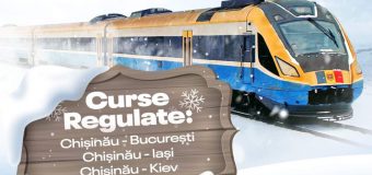 Călătorește cu trenul din Moldova spre 3 destinații internaționale – București, Iași și Kiev