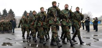 Peste 200 soldați au depus jurământul militar