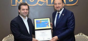 Nicu Popescu a discutat despre promovarea reciprocă a investițiilor cu Președintele unei Asociații de afaceri din Turcia