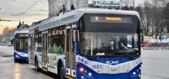 Transportul public în centrul Capitalei este suspendat