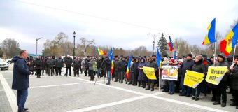 Socialiștii au protestat la Ungheni