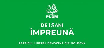 PLDM împlinește 15 ani de activitate