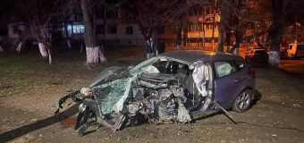 Accident grav în această dimineață produs în Chișinău. Șoferul a decedat