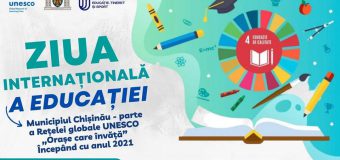 Ziua Internațională a Educației. Primăria Capitalei demarează Decada Educației