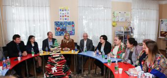 (FOTO) Natalia Gavrilița a vizitat gimnaziul din satul Izvoare, raionul Fălești