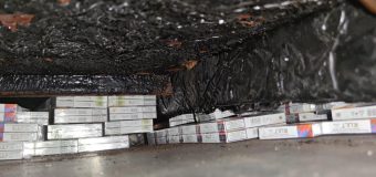 Vameșii au depistat 1000 pachete de țigări, ascunse în locuri special adaptate, în trenul Chişinău-Bucureşti
