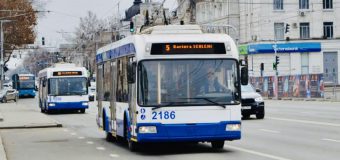 Sâmbătă, troleibuzele vor circula conform orarelor zilelor de muncă