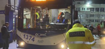 (FOTO) Transportul public din Capitală – verificat de polițiști