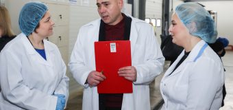 (FOTO) Natalia Gavrilița în vizită la un complex agroindustrial specializat în prelucrarea și uscarea fructelor