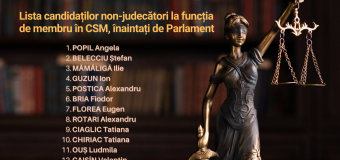 Pre-Vetting: A început evaluarea candidaților non-judecători la funcția de membru în CSM, înaintați de Parlament