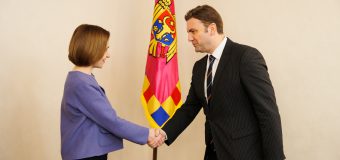 Șefa statului s-a întâlnit cu Președintele în exercițiu al OSCE, Bujar Osmani