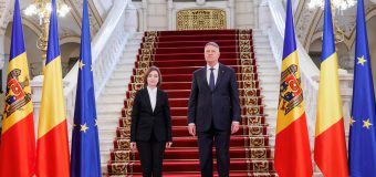 Președintele României: Vă asigur că Republica Moldova nu este singură în fața acestor provocări