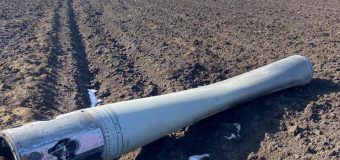 Resturi de rachetă descoperite în raionul Briceni