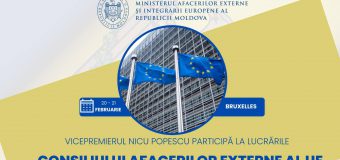 Nicu Popescu merge la Bruxelles. Va prezenta partenerilor europeni prioritățile noului Guvern