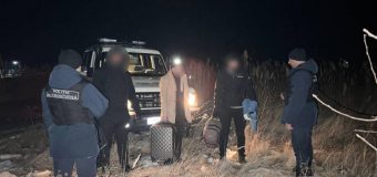 Trei cetățeni turci au încercat să treacă ilegal frontiera