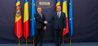 Dorin Recean, în România: În relația cu Bucureștiul ne dorim aprofundarea parteneriatului strategic