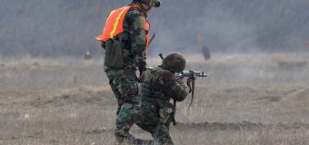 Trageri de instrucție la poligoanele militare din nordul și centrul țării