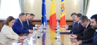 Dorin Recean a discutat cu Președintele României despre continuitatea proiectelor comune