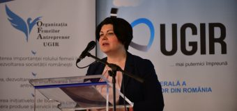 Natalia Gavrilița a încurajat crearea legăturilor dintre asociațiile femeilor antreprenor de pe ambele maluri ale Prutului