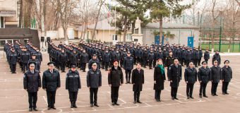 Ofițerii și subofițerii debutanți au depus jurământul solemn