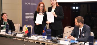MAI și Centrul pentru Guvernarea Sectorului de Securitate de la Geneva au semnat un Acord de cooperare