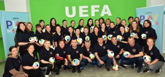 UEFA Playmakers. Antrenorii din școli, cluburi de fotbal au avut un nou seminar de instruire