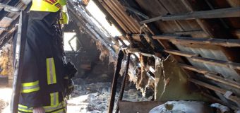 Pompierii au lichidat incendiul unei locuințe din Bălți