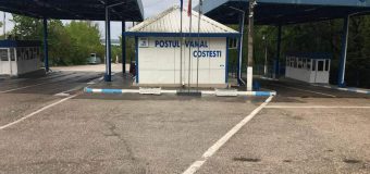 Trafic îngreunat la punctul de trecere Costești-Stânca