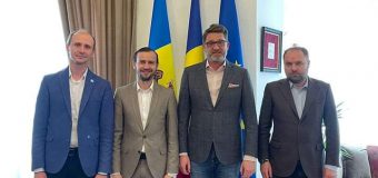 Dinu Plîngău și Liviu Vovc au discutat cu Ambasadorul României