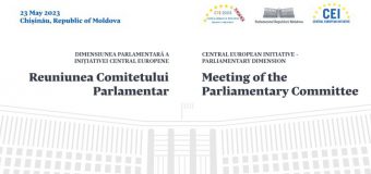 Parlamentul va găzdui Reuniunea Comitetului Parlamentar al Dimensiunii Parlamentare a Inițiativei Central Europene