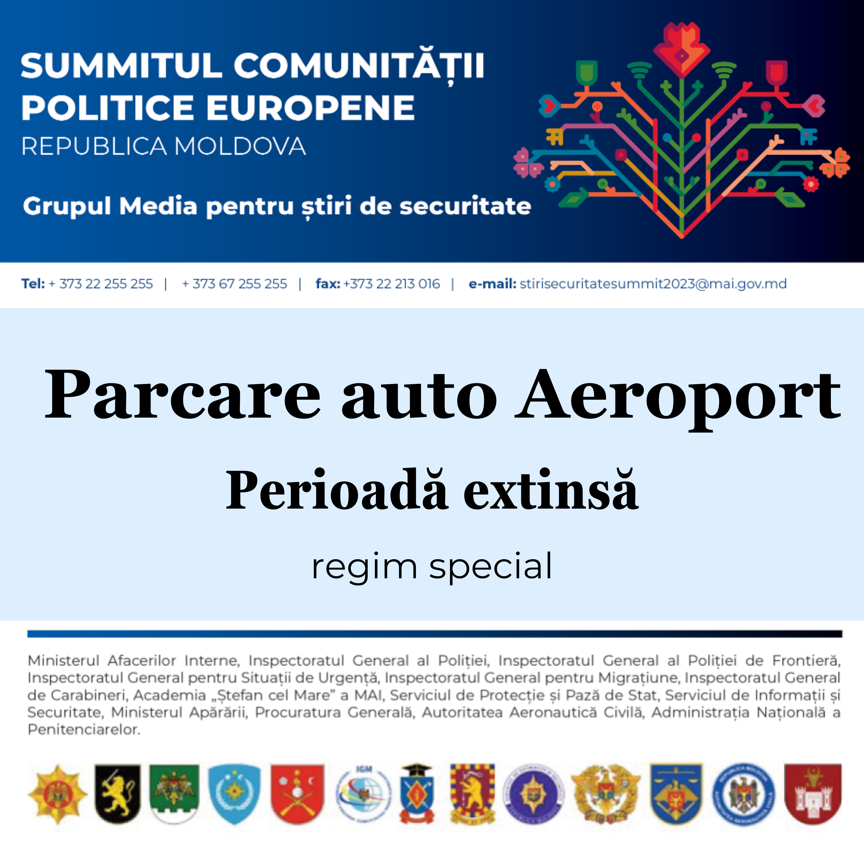 A fost extinsă perioada în care parcarea auto a Aeroportului Internațional Chișinău va avea regim special