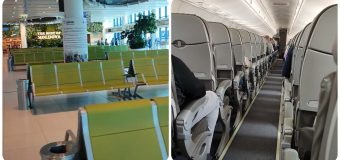 Dramatic! Suflă vântul pe Aeroportul din Chișinău! Imagini cu sălile de așteptare pustii și aeronave aproape goale: ”Niciodată nu am văzut această sală atât de goală!”