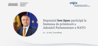 Deputatul Ion Șpac participă la Sesiunea de primăvară a Adunării Parlamentare a NATO