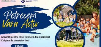 O serie de activități pregătite de Primăria Capitalei pentru elevi și tineri în perioada vacanței de vară