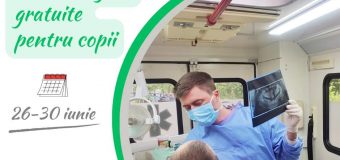 Servicii stomatologice gratuite vor fi oferite copiilor în diferite localități ale raioanelor Drochia și Rîșcani