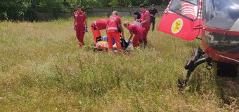 Un bărbat – adus cu SMURD la Chișinău