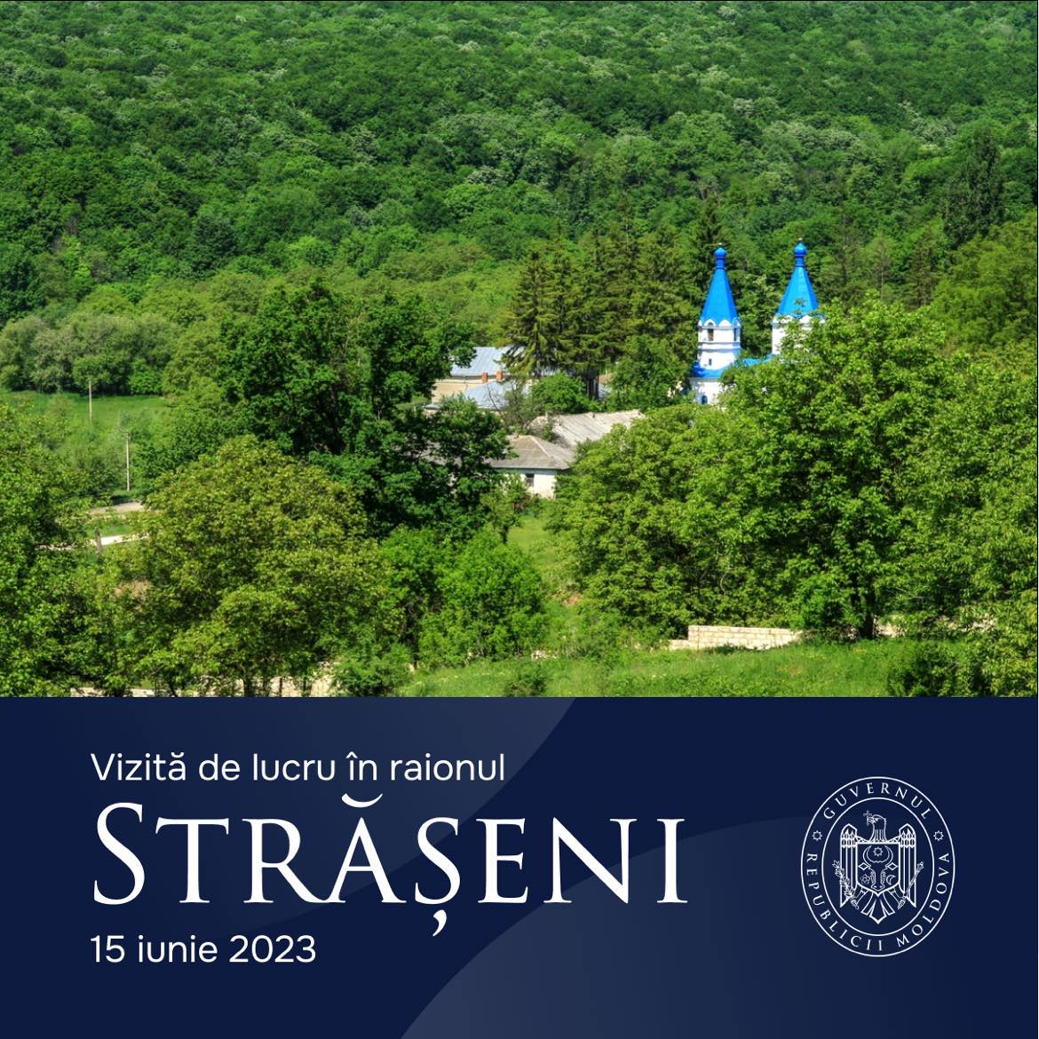 Dorin Recean azi merge la Strășeni