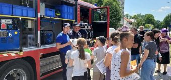Peste 17 mii de copii au fost instruiți de specialiștii IGSU privind bazele securității vieții