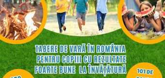 Circa 940 elevi cu rezultate foarte bune la învățătură vor merge la tabere de vară în România