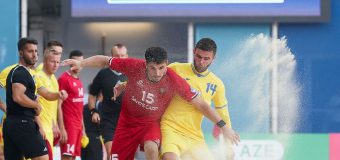 Fotbal pe plajă. Moldova învinsă de Ucraina