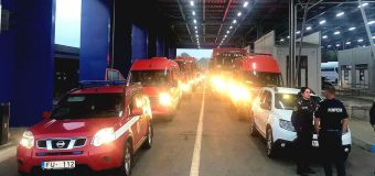 Delegații de pompieri și salvatori au trecut frontiera în această dimineață. Ce s-a întâmplat?