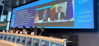 Dorin Recean a vorbit despre rolul societății civile în procesul de aderare a R. Moldova la UE în cadrul Sesiunii plenare a Comitetului Economic și Social European