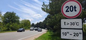 Restricții pentru autovehicule de peste 20 tone. Nu pot circula pe traseele naționale la temperaturi de peste 30 grade